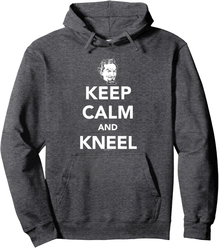 Superman Zod Keep Calm and Kneel Pullover Hoodie