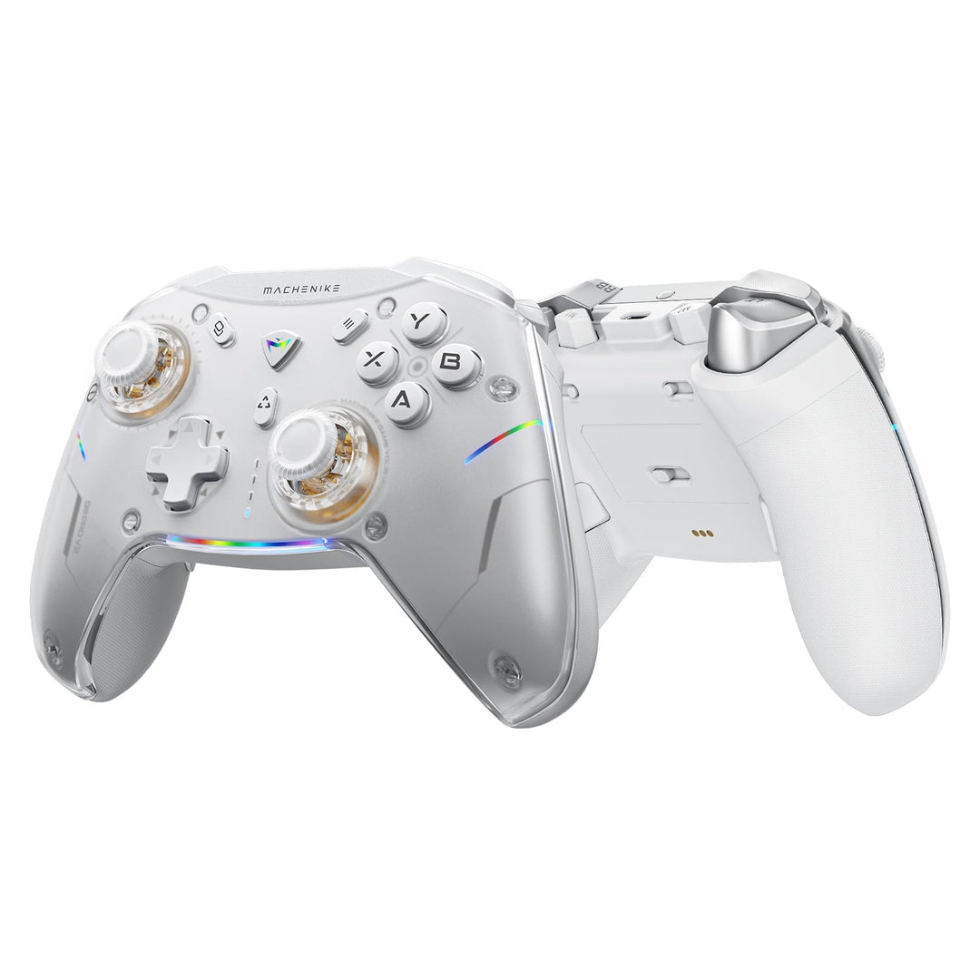 Machenike G5PROV2 Gaming Controller PC mit RGB, Optischer Trigger & ABXY, Wireless Controller PC mit