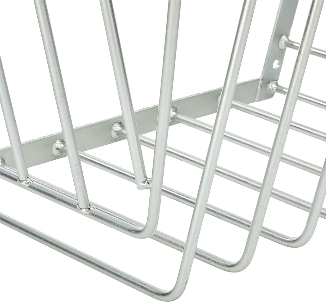 Kerbl 3231 Heuraufe, grosses Modell, verzinkt; 75, 3x47, 5x46, 5cm