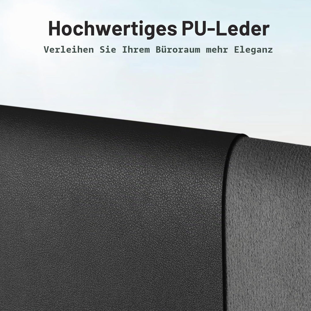 Aothia Schreibtischunterlage,PU-Leder-Schreibtischmatte,Mauspad,rutschfester Schreibtischschutz,wass