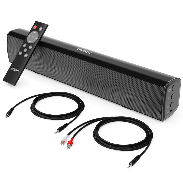 MAJORITY Bowfell | Bluetooth Soundbar für TV Geräte | 50W 2.0 Stereo Lautsprecher für Fernseher oder