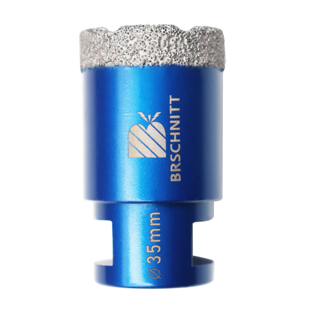 Diamant Fliesenbohrer 35mm - M14 Diamantbohrer Lochsäge für Fliesen Porzellan Keramik Marmor Granit