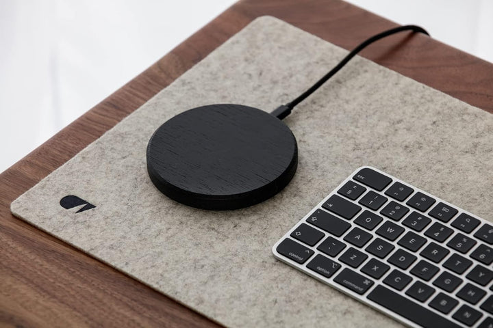 OAKYWOOD Schreibunterlage in 2 Grössen, M (30 x 62 x 0,3 cm), L (30 x 90 x 0,3 cm), aus Merion-Wollf