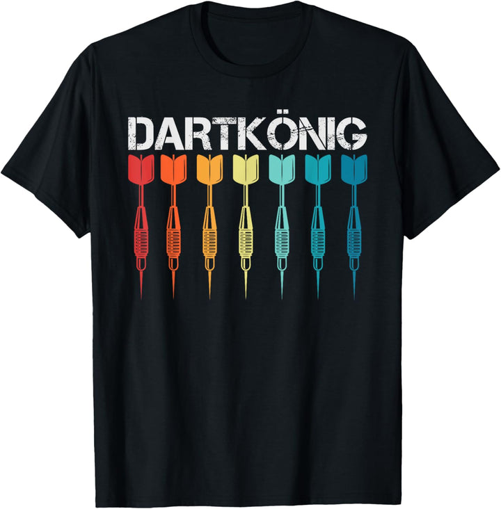 Dart dartkönig darts Dart Dartpfeil 180 Hundred Eighty kings T-Shirt
