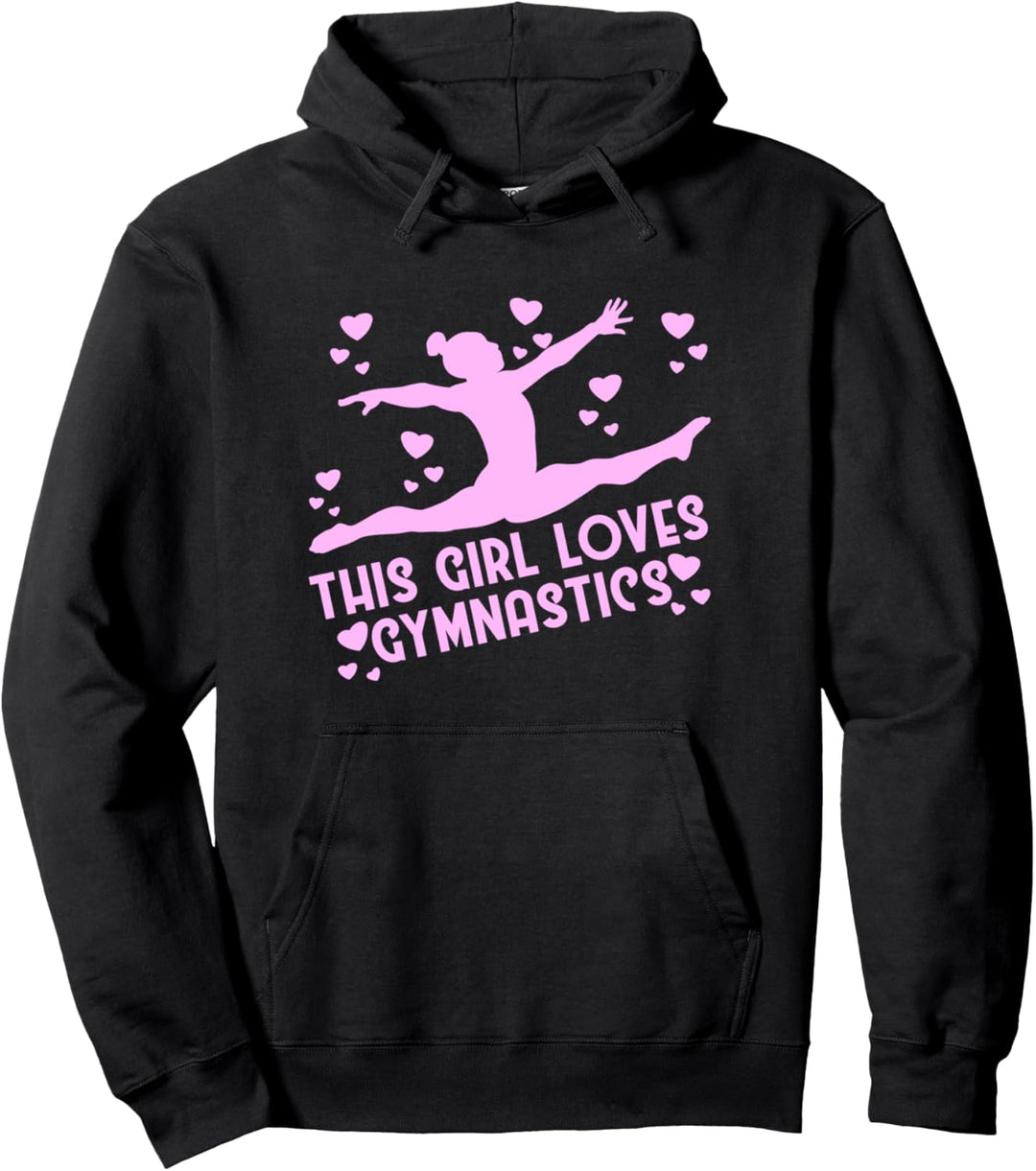 Turnen Mädchen Damen - Akrobatik Gymnastik Turnerin Pullover Hoodie