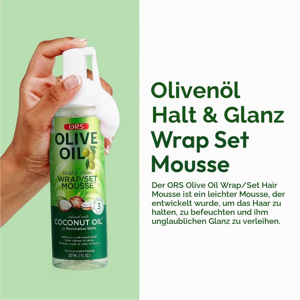 Ors Mousse Wrap/ Set 7oz (3 Pack) by Organic Root (ORS)