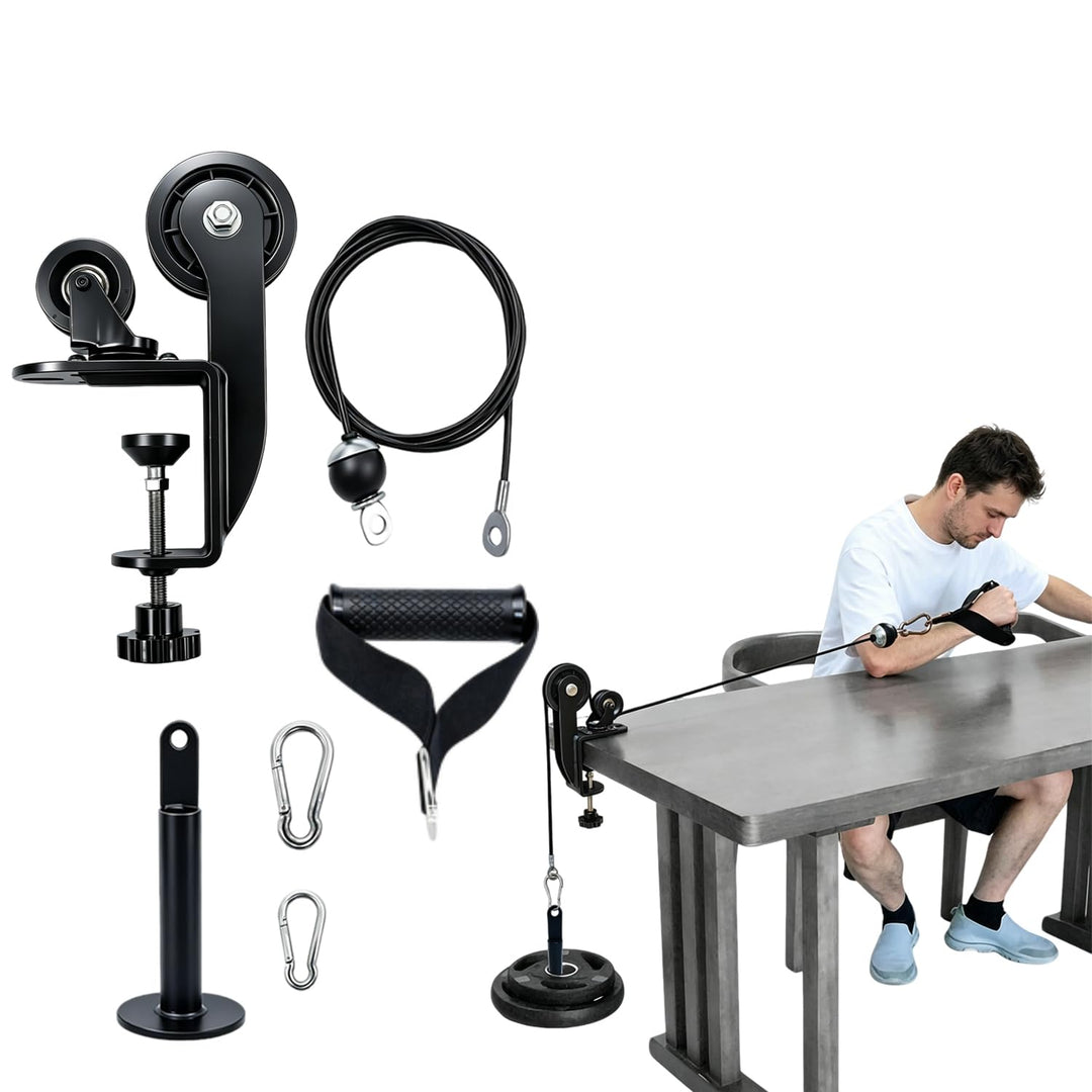 Armwrestling Training Equipment,Armdrücken Trainingsgerät,mit verstellbarem 1m Kabel,Handgelenk Unte