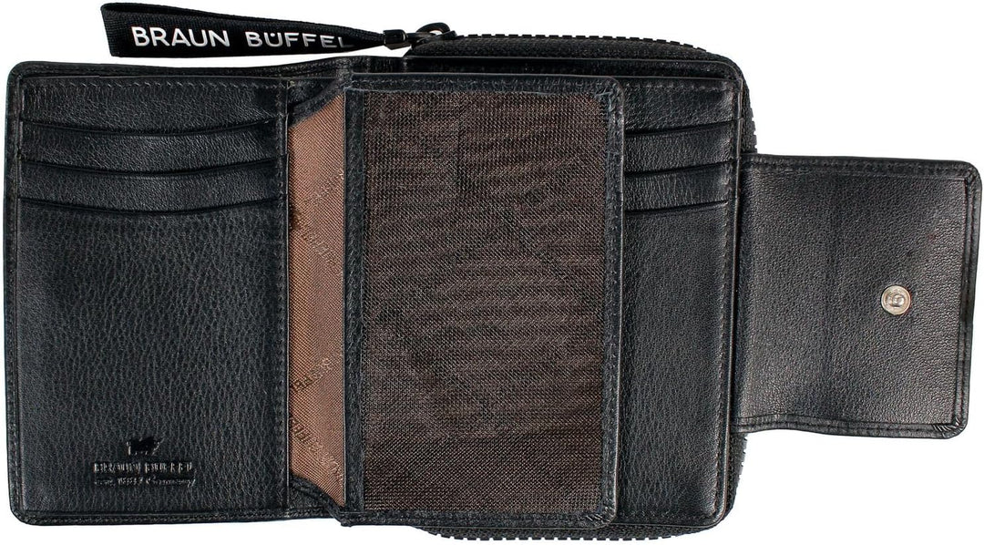 BRAUN BÜFFEL Capri Geldbörse Leder 12 cm