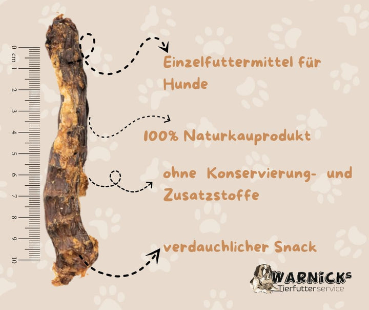 Warnick´s Tierfutterservice getrocknete Entenhälse, wie Hühnerhälse EIN besonderer Leckerbissen (2KG