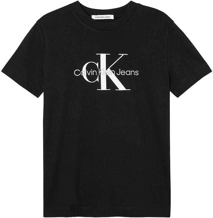 Calvin Klein Damen Kurzarm T-Shirts, Schwarz (Ck Black)