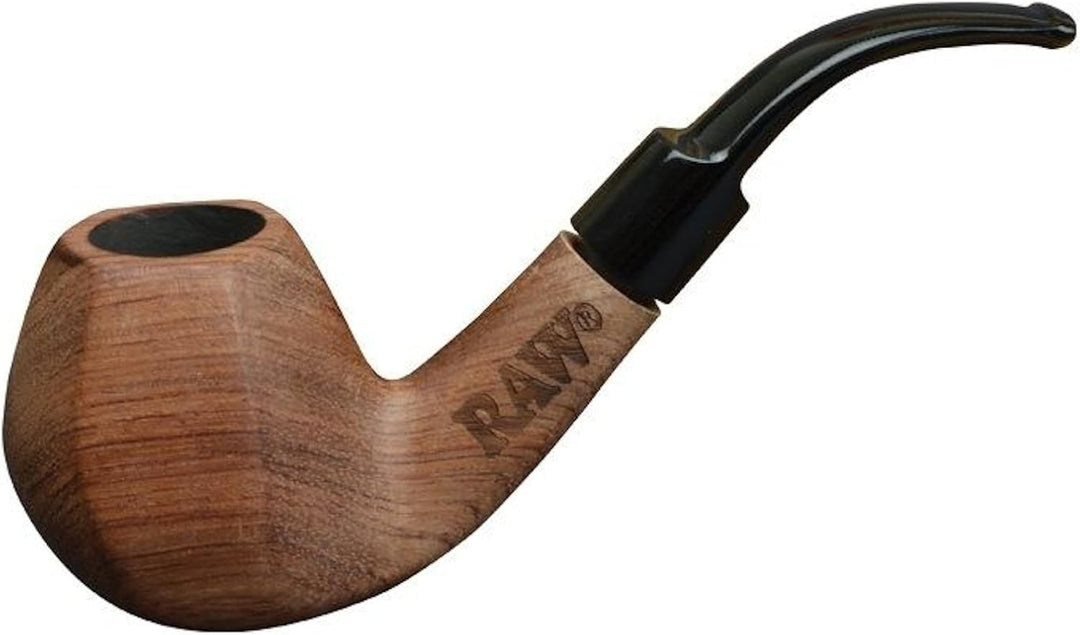 RAW NATURAL WOODEN PIPE