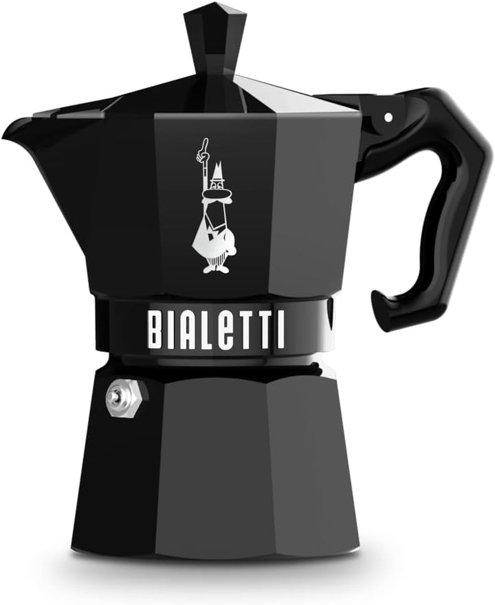 - 0009065 - bialetti 3 tazze Schwarz, 3 tazze Schwarz