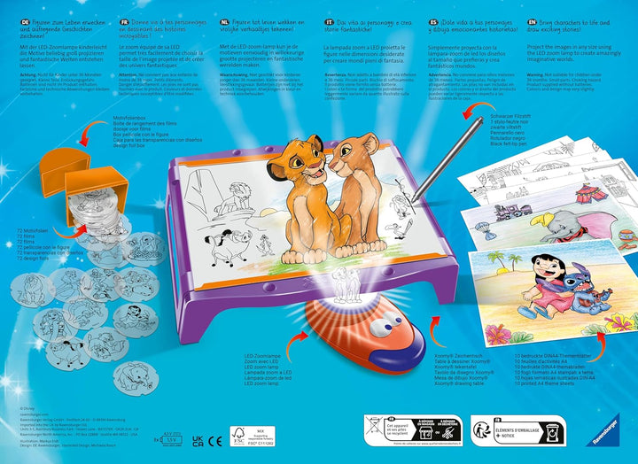 Xoomy Maxi Disney Classics und Prinzessinnen - Zeichnen Lernen, Kreatives Zeichnen und Malen für Kin