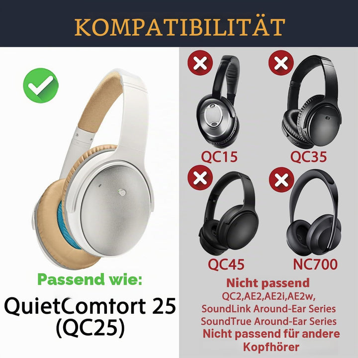 SOULWIT Ersatz Kopfband Headband für Bose QuietComfort 25(QC25)/SoundLink Around-Ear II(SoundLink AE