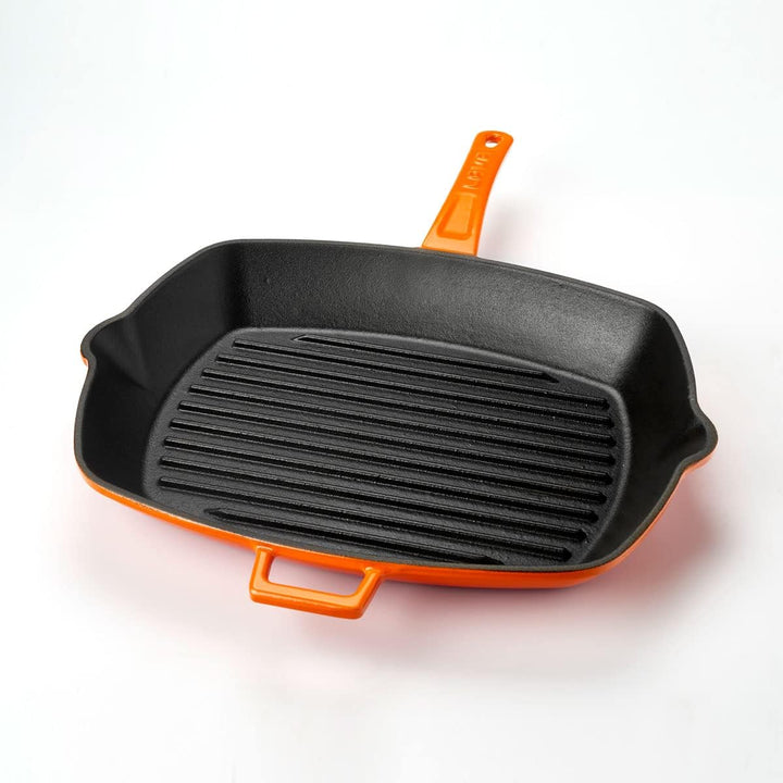 LAVA GRILLPAN M/TEGENGREEP 320X260 MM LVPGT2632K0O ORANGE/BLACK 26x32cm Farbverlauf Orange, 26x32cm