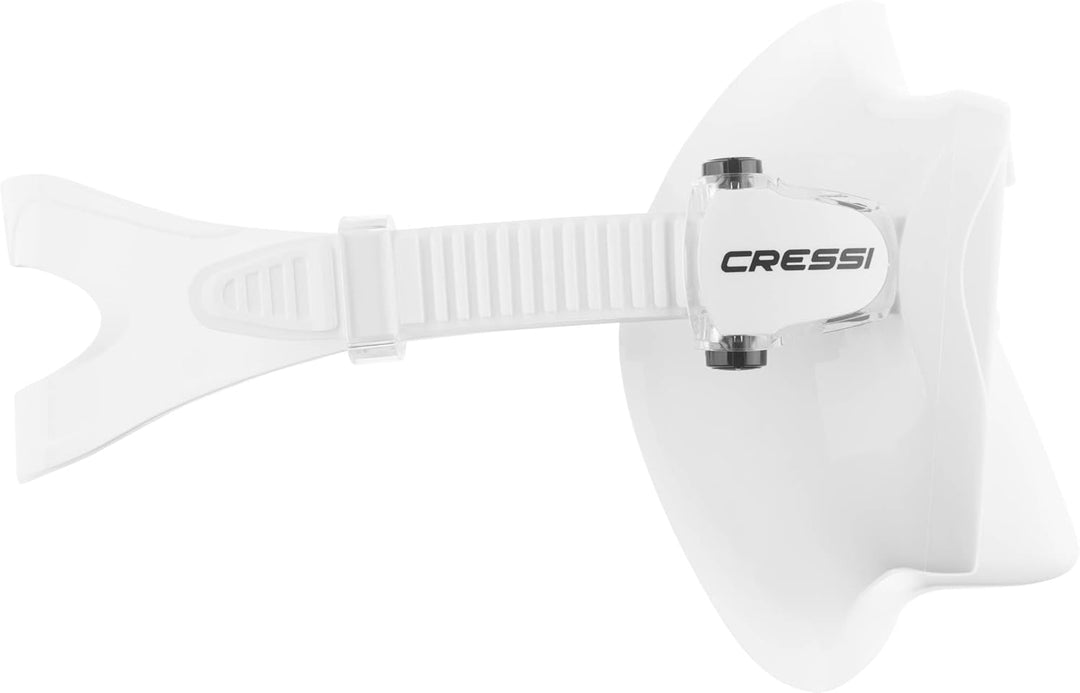 Cressi F1 - Rahmenlose Maske oder Rahmenlose Maske + Schnorchel Dry Combo Set zum Tauchen und Schnor