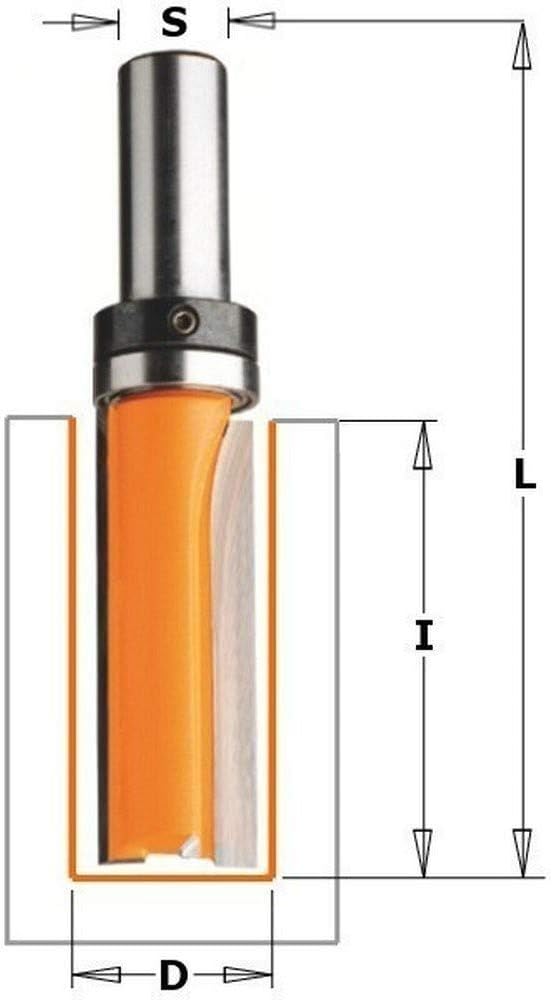 Cmt orange Tools 912,691,11b-s Erdbeere HW rechts D 12 MM X 50,8 mit rodam