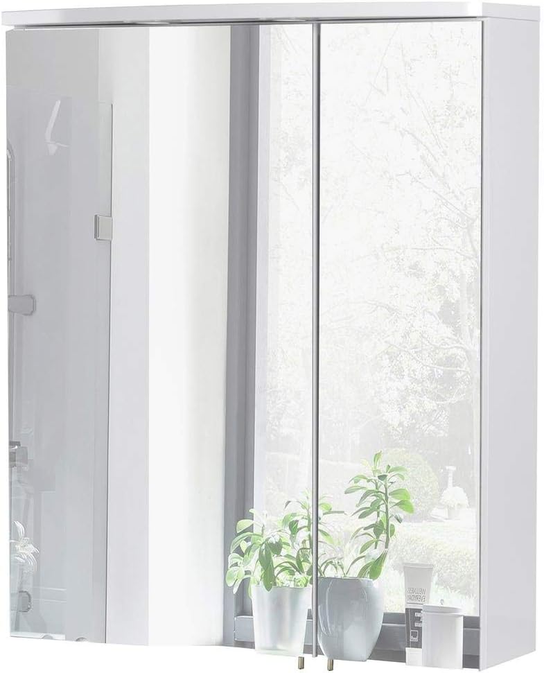 Schildmeyer Spiegelschrank »Verona LED«, Breite 60 cm 60 cm LED, 60 cm LED