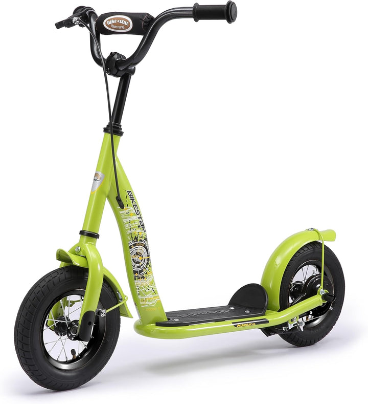 STAR SCOOTER Roller Kinderroller Tretroller Kickscooter mit Luftreifen für Jungen und Mädchen ab 4-5