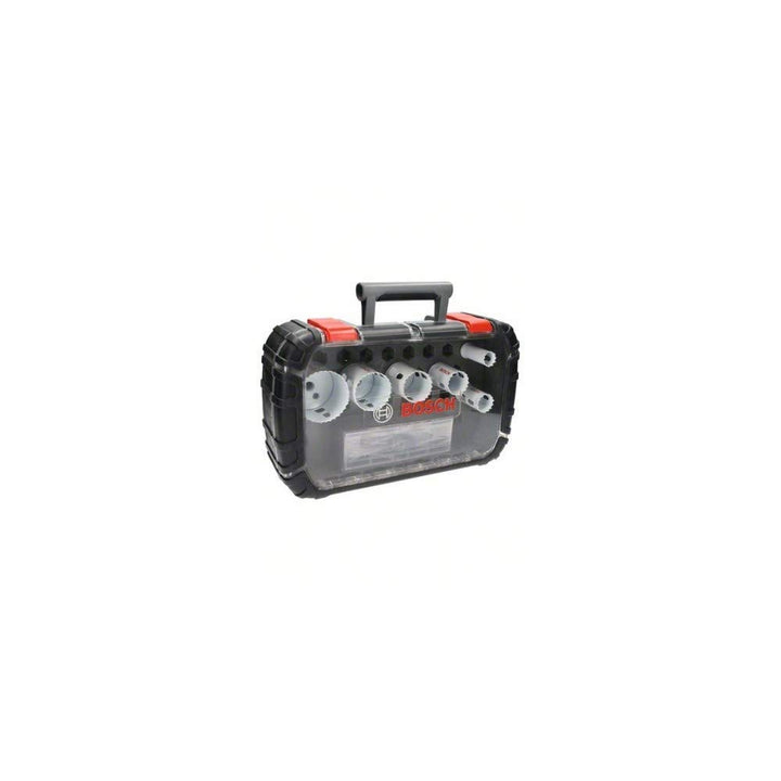 Bosch Professional 9 tlg. Lochsäge Progressor for Wood & Metal Set Elektriker (für Holz und Metall,