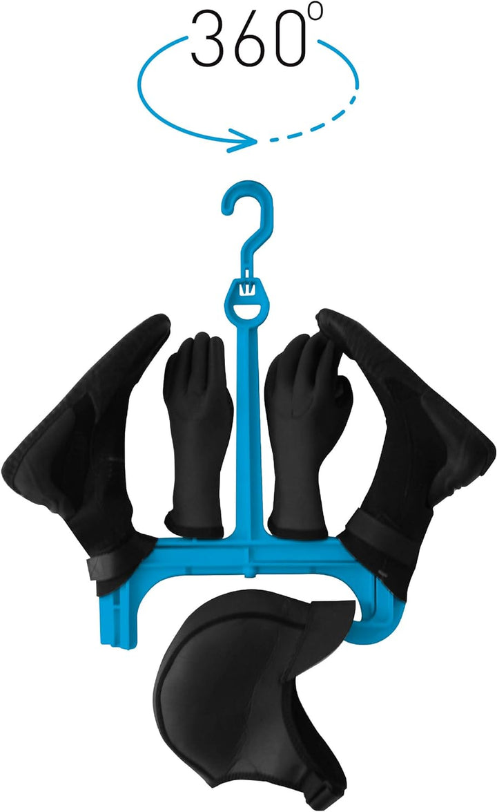 SURF LOGIC Surflogic Kleiderbügel für Zubehör aus Neopren Double System, Geschlecht, Blau, L