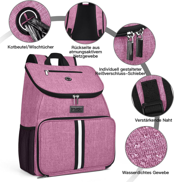 BAGLHER 丨Hundetasche, Tragerucksack, von Fluggesellschaften zugelassener Haustierbedarf, Hundereiser