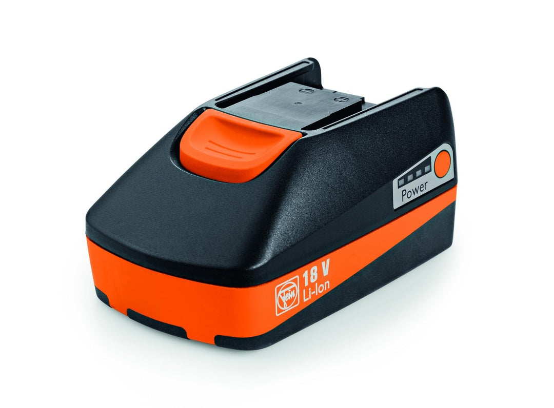 FEIN Li-Ionen-Akku mit Ladestandsanzeige und FEIN SafetyCell Technology, Spannung 18 V, Kapazität 3