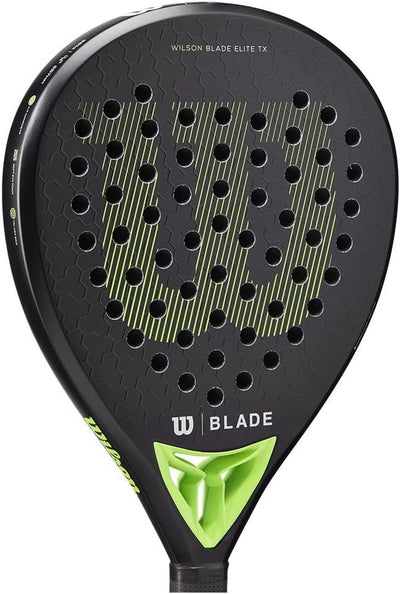 Wilson Elite TX V2 Padel Racquet WR104611U, Unisex Paddle Rackets, Black, 2 EU