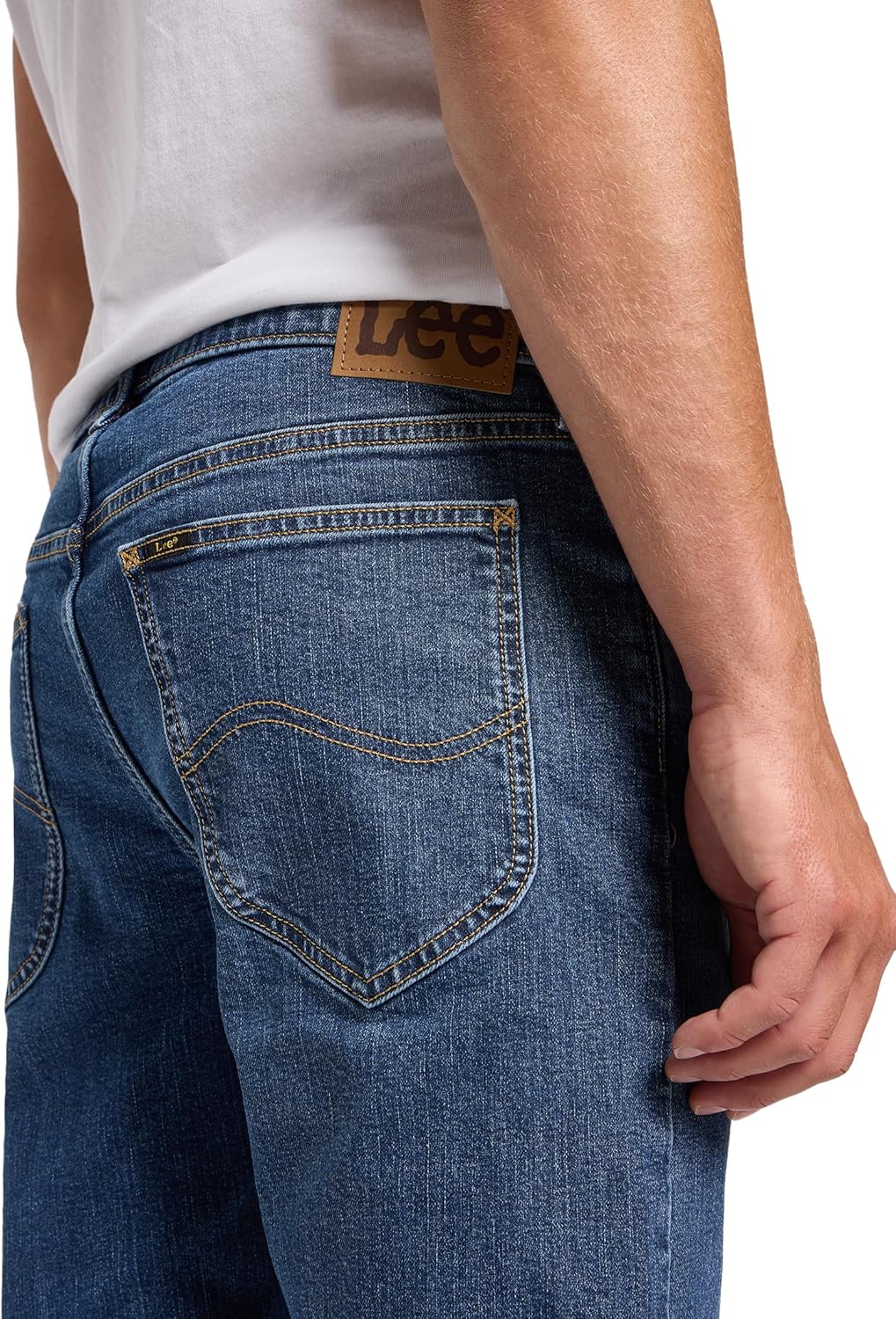 Lee Herren Daren Zip Fly_Old Jeans 32W / 32L Indigo Sight, 32W / 32L Indigo Sight