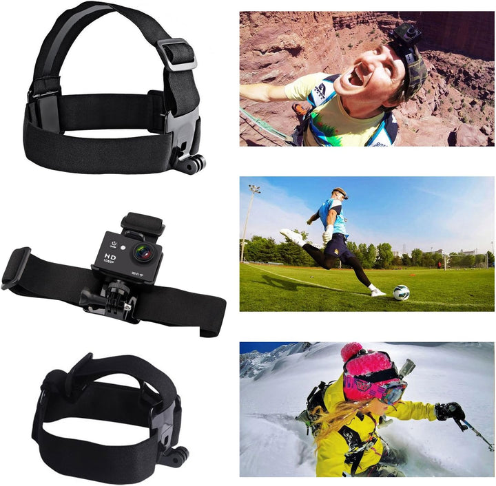 AKASO 7 in 1 Outdoor Sports Action Kamera Zubehör Mount Kit für EK7000/EK7000 Pro/Brave 7 LE/Brave 4
