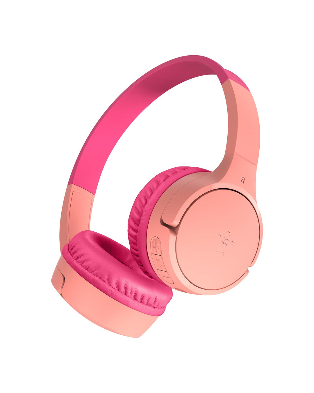 Belkin SoundForm Mini kabelloser Kinderkopfhörer mit integriertem Mikrofon und lustigen Aufklebern,