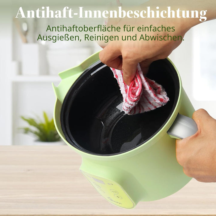 Elektrischer Wachsschmelzer 1,5 L mit präziser Temperaturregelung (30–150 °C), Antihaftbeschichtung
