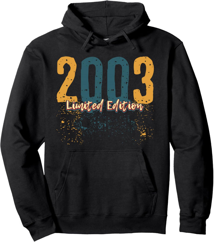 21. Geburtstag Mann Frau 21 Jahre 2003 Deko Lustig Geschenk Pullover Hoodie