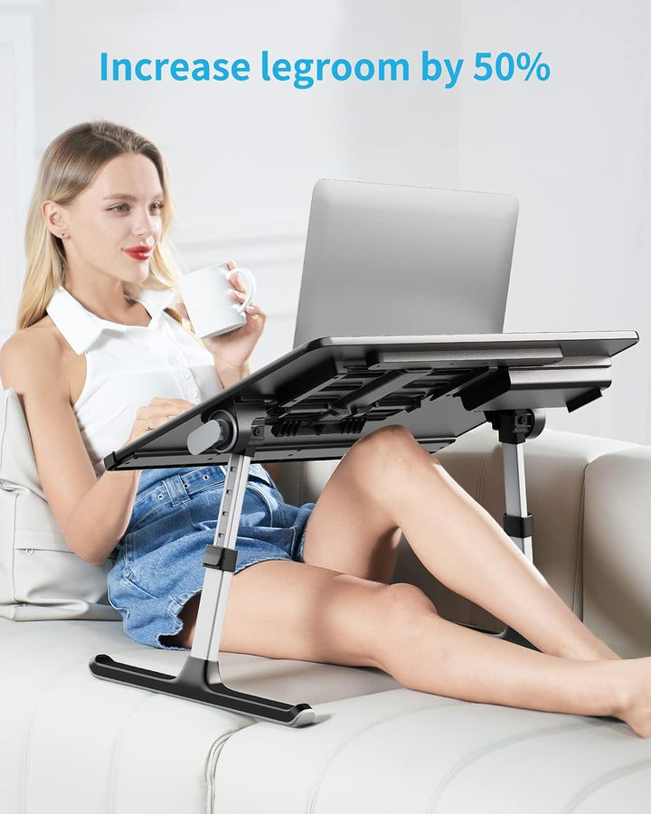 Laptop Tisch, Back to School, SAIJI 60*45cm gross Desktop, Multifunktion Bett Tisch, Höhen Winkel ve
