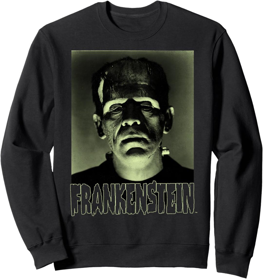 Universal Monsters Frankenstein Dark Portrait Sweatshirt
