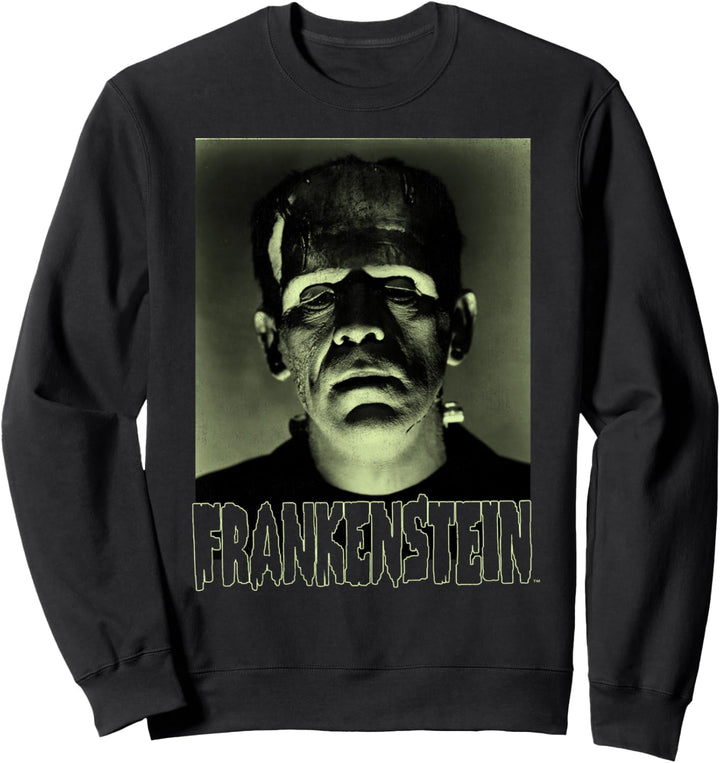 Universal Monsters Frankenstein Dark Portrait Sweatshirt