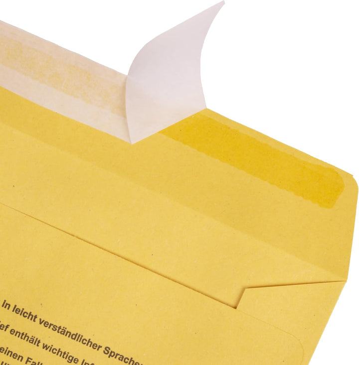 100 x Innere Postzustellungshüllen Postzustellungs-Hüllen Förmliche Zustellung Postzustellungsumschl
