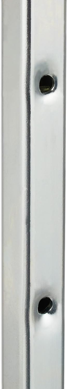 Relaxdays Wandhaken 4er Set, bis 40 kg, Stahl, Universalhaken für Garage, Werkstatt, Keller, Schwerl