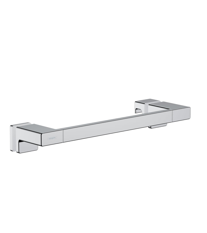 hansgrohe Duschtürgriff AddStoris, Badetuchhalter Chrom, Chrom