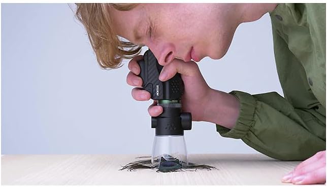 Monokularer Makroständer PENTAX V-MS1 mit LED-Licht für PENTAX VM6X21 Wenn er am Monokular angebrach