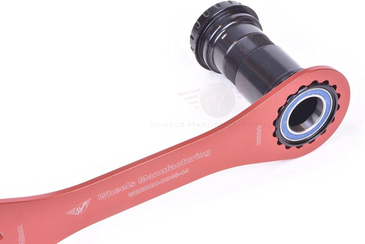 Wheels Mfg Double Ended Bottom Bracket Wrench Rot/Ausflug, einfarbig (Getaway Solids) 16x48.5mm/16x4