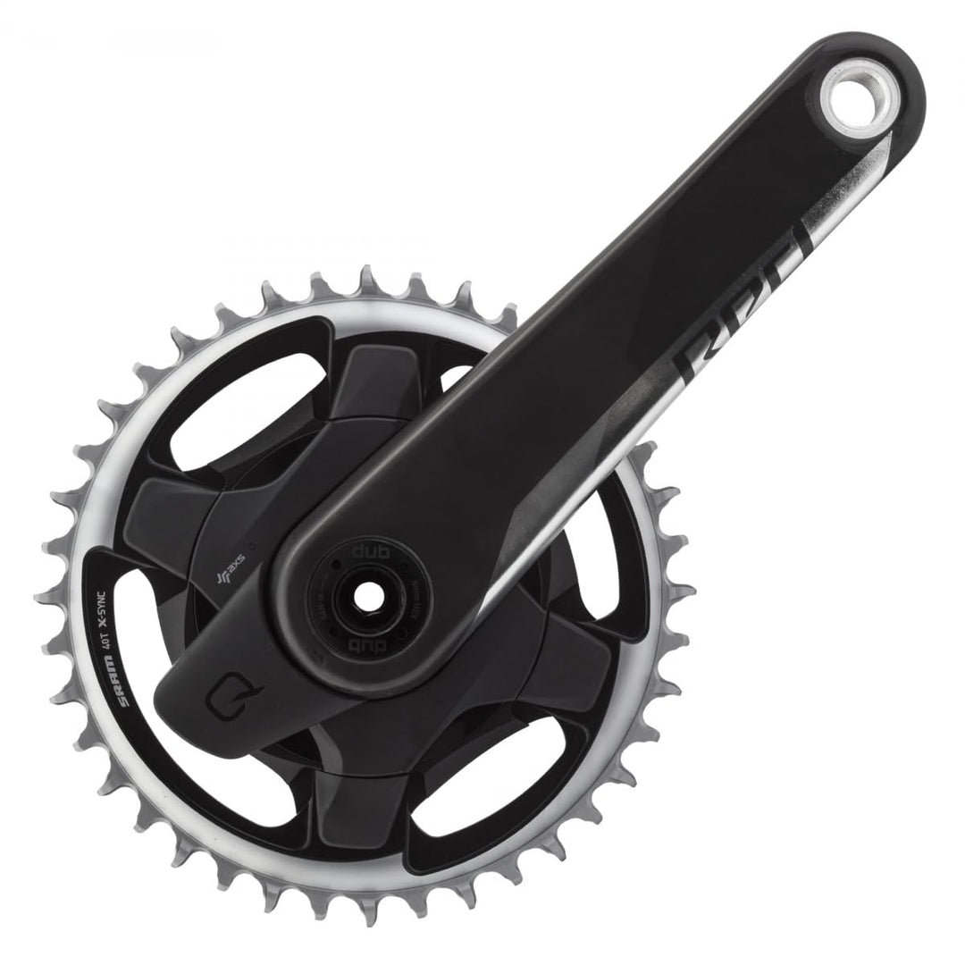 Sram Unisex – Erwachsene RED 1 AXS Kurbelgarnitur, Schwarz, 172.5mm/40Z