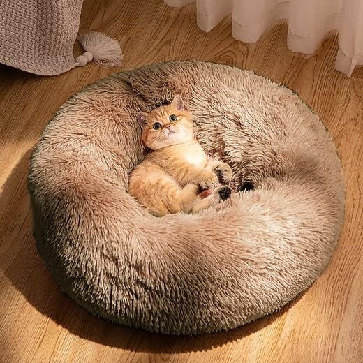 CALIYO Hundebett Mittelgrosse Hunde, Katzenbett Flauschig, Katzenkissen Hundekissen Waschbar, Trockn