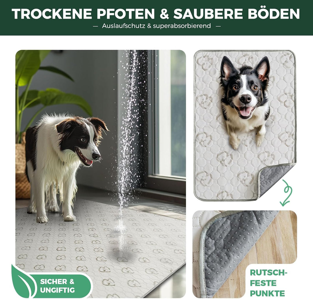 fxw Waschbare Pinkelpads für Hunde,Welpenpads mit Superabsorber,speziell für fxw Rollick/Homeplus 80