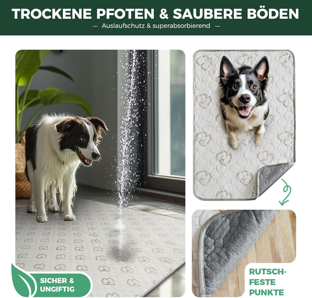 fxw Waschbare Pinkelpads für Hunde,Welpenpads mit Superabsorber,speziell entwickelt für fxw Rollick/