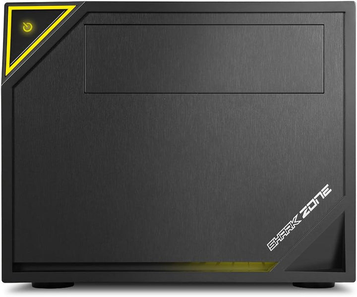 Sharkoon Shark Zone C10 PC-Gehäuse (Mini-ITX, 1x 5,25 extern, 1x 2,5 Zoll/3,5 Zoll intern, 2x USB 3.
