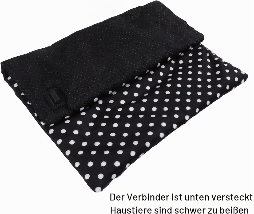 KIMISS 9 W USB-Heizkissen, Waschbar, Faltbar, 3 Temperaturen, 37 X 47 cm, Heizmatten, Zum Aufladen v