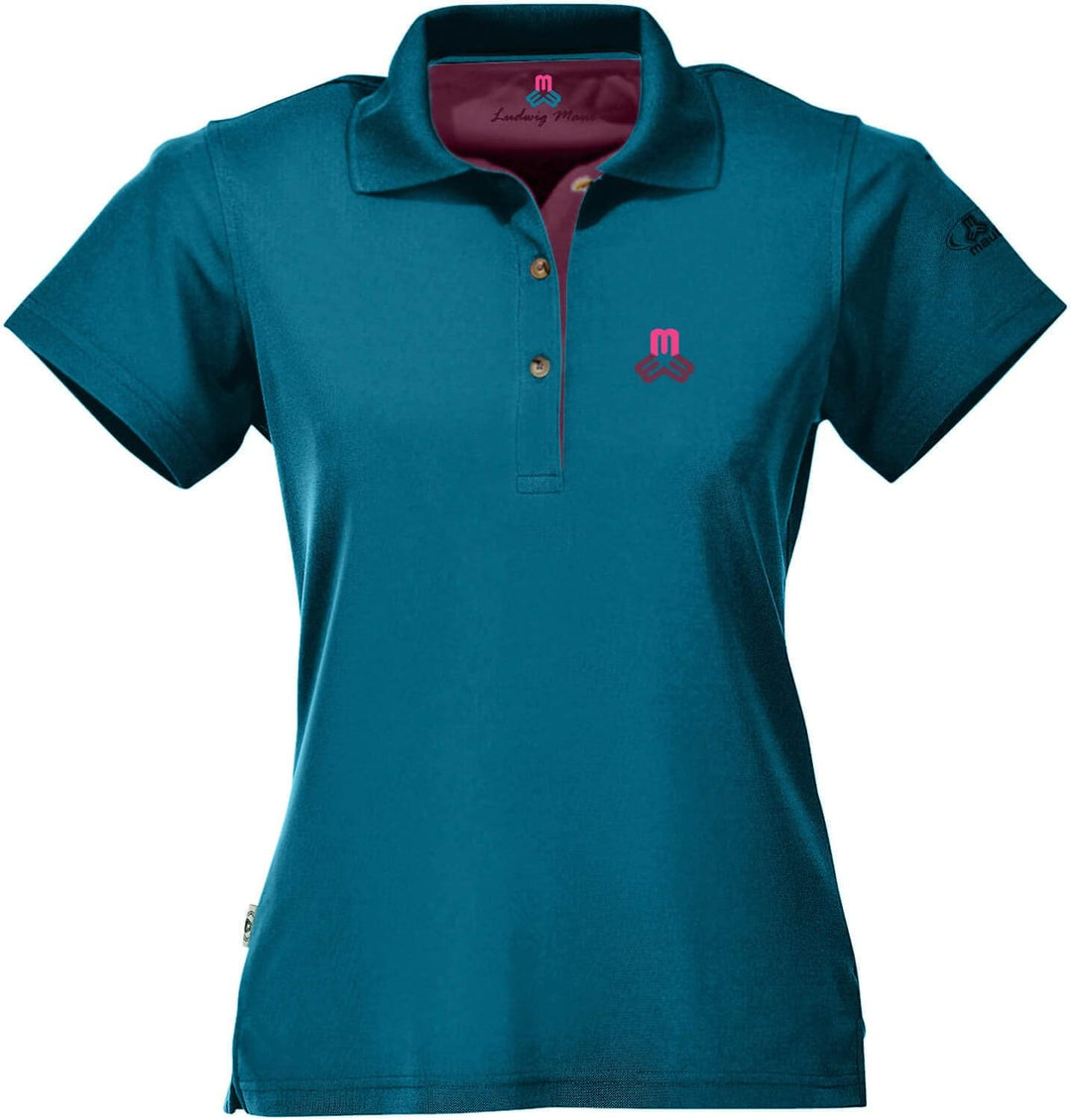 Maul Herren Aeschi Poloshirt M. Polygiene 36 Petrol, 36 Petrol