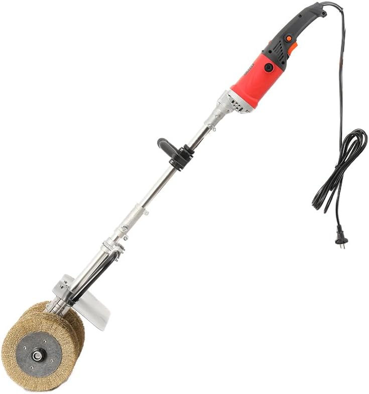 Bürstenschleifer 3580W, Leistungsstarker Walzenschleifer, Schleifmaschine für Aussenrenovierungen, 6