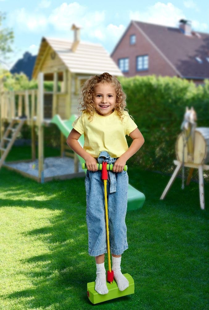 Simba 107306087 - Pogo Jumper, extra weiche Sprungplattform, Springen, Hüpfen, Stelzen, Gartenspielz